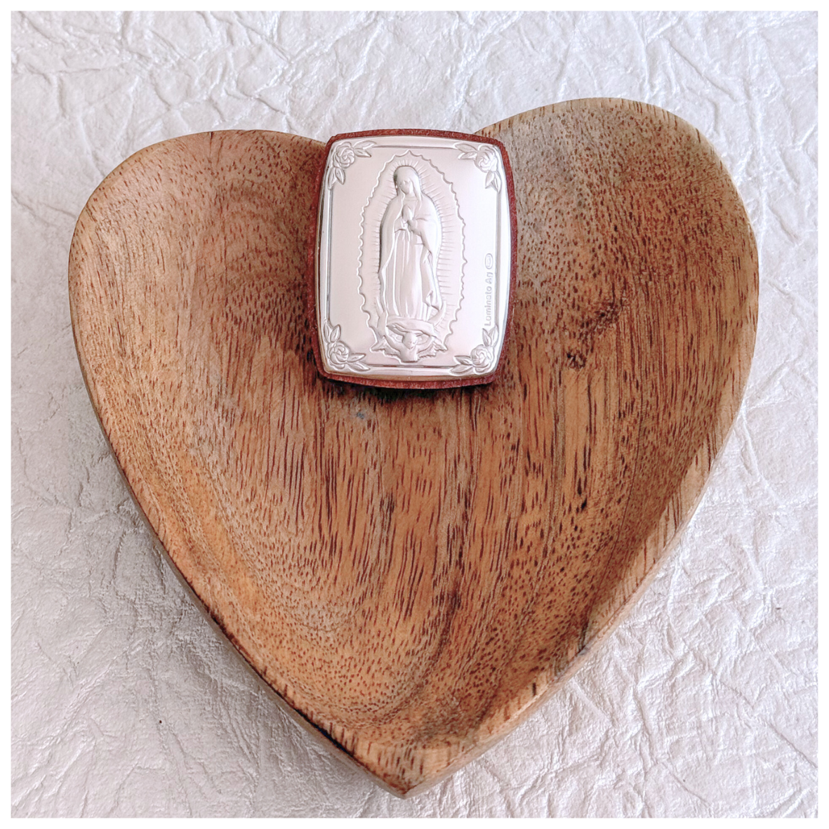 RETABLO VIRGEN DE GUADALUPE EN PLATA