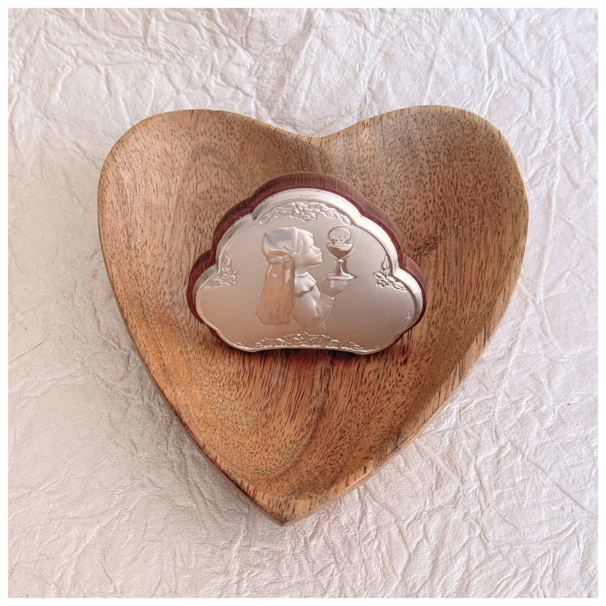 RETABLO PRIMERA COMUNION PLATA