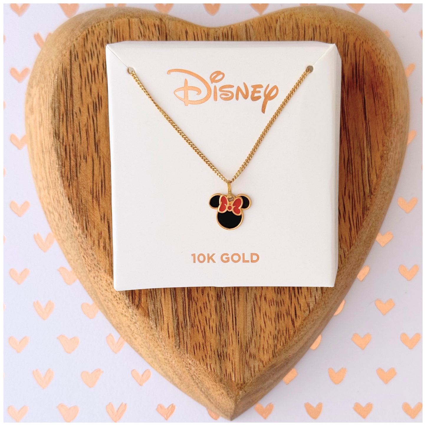 10K GOLD MINNIE DISNEY NCKLACE 