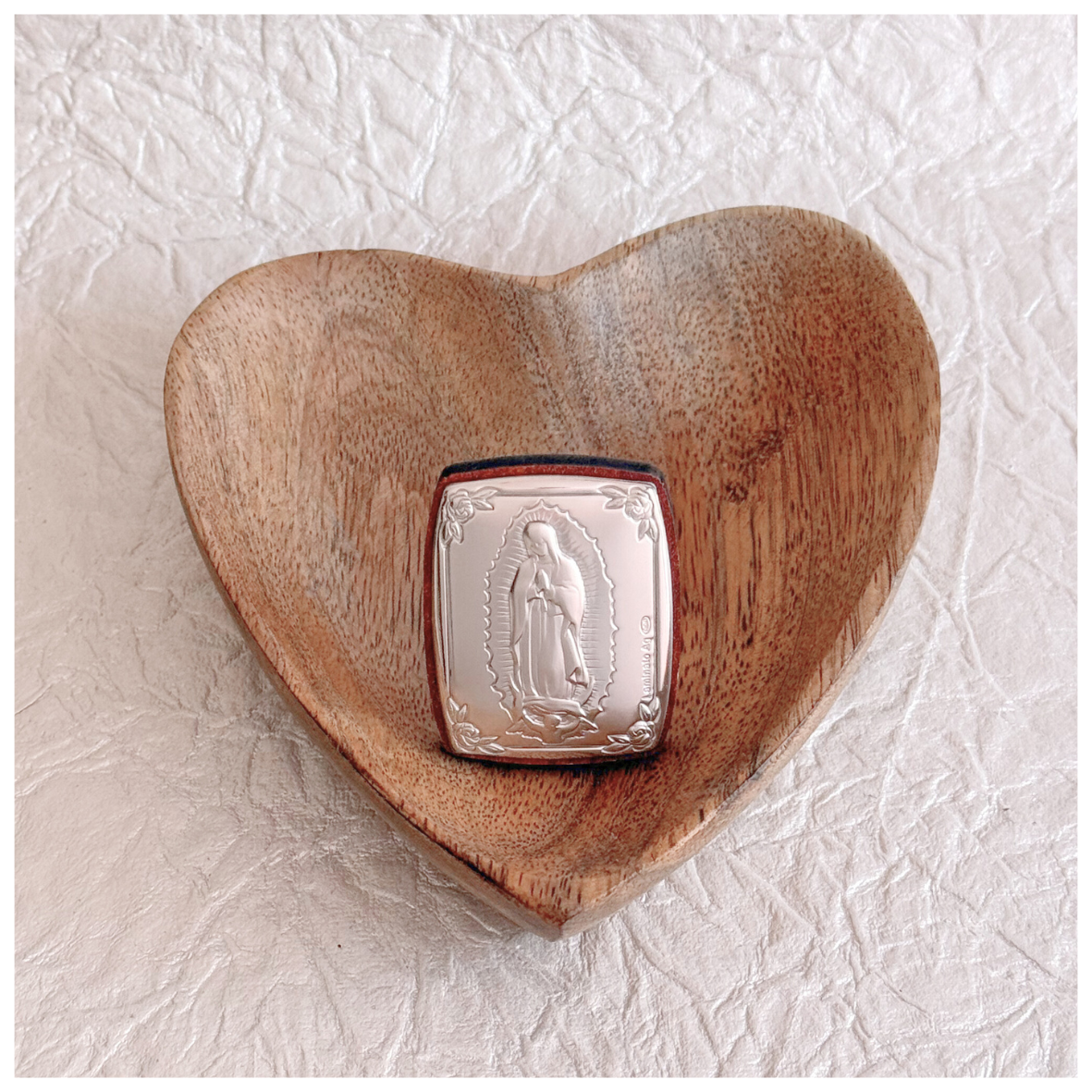 RETABLO VIRGEN DE GUADALUPE EN PLATA